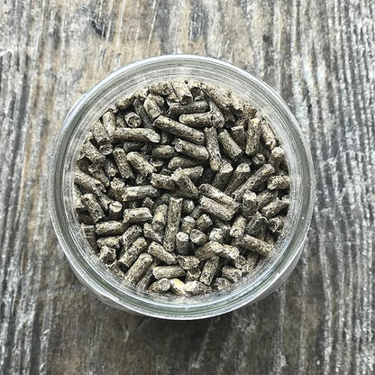 Non-GMO Rabbit Pellets - 10 lbs, 18% Protein, 1.1% Calcium, Rabbit Food Pellets with Alfalfa Hay, Supports Digestion, Promotes Strong Bones, Ideal for Growing & Mature Rabbits