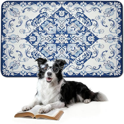 FXW Washable Pee Pads for Dogs, Super Absorbent, 39" x 63", 1 Pack | Machine washable, Non-slip backing, Fits 24"H 6-Panel FXW Rollick/Homeplus Playpens