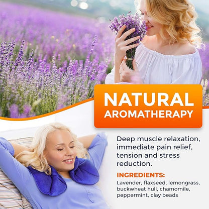 PhysioNatural Microwavable Heating Pad