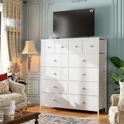 White Dresser for Bedroom Tall Dresser