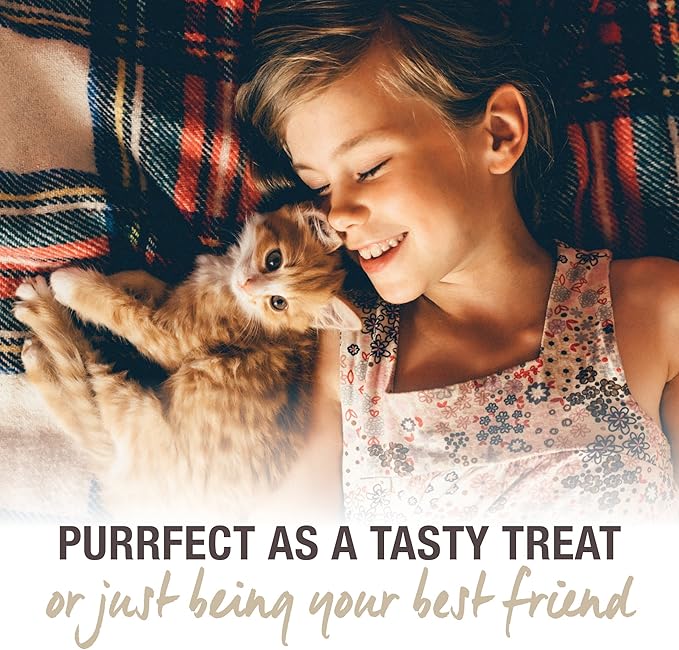 Feline Natural Freeze Dried Cat Treats – New Zealand Single-Source Protein Treats for Cats - Grain-Free Healthy Cat Snacks, Chicken Bites, 1.76oz