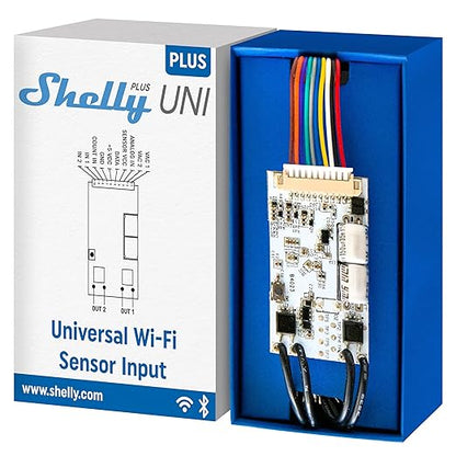 Shelly Plus Uni | Smart Wi-Fi and Bluetooth Operated Module