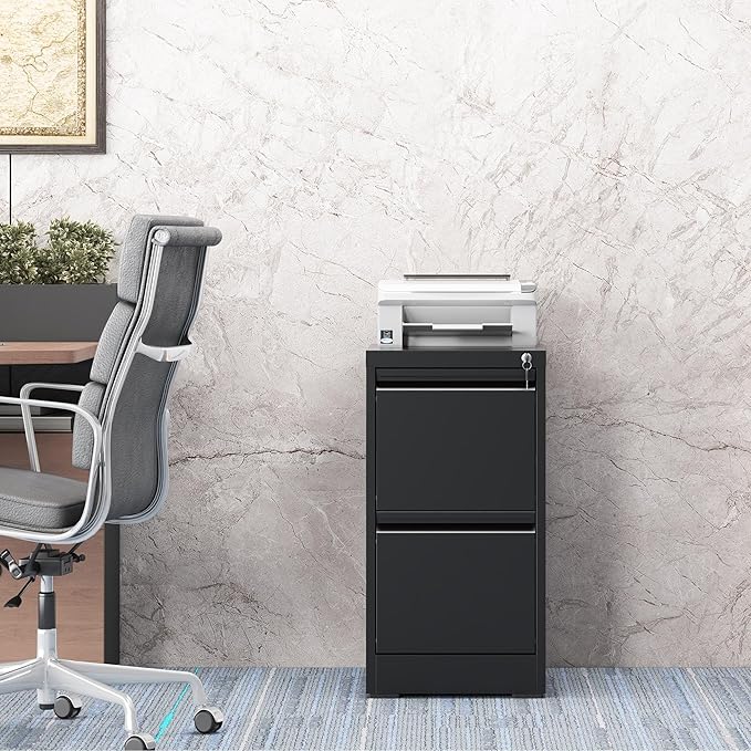 File Cabinet, 2 Drawer File Cabinet