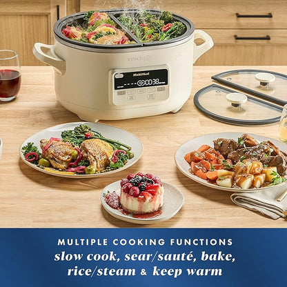 Crock-Pot MultiMeal Multicooker and Programmable Slow Cooker