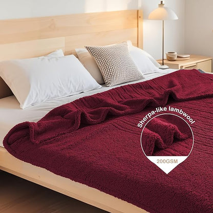 Electric Heated Blanket Full Size 72"×84"