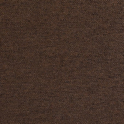 AAAAAcessories D-Shaped Chair Cushions, 2" Thick Dining Chair Pads with Ties and Removable, Machine-Washable Cover, 17" x 16", Set of 4, Brown