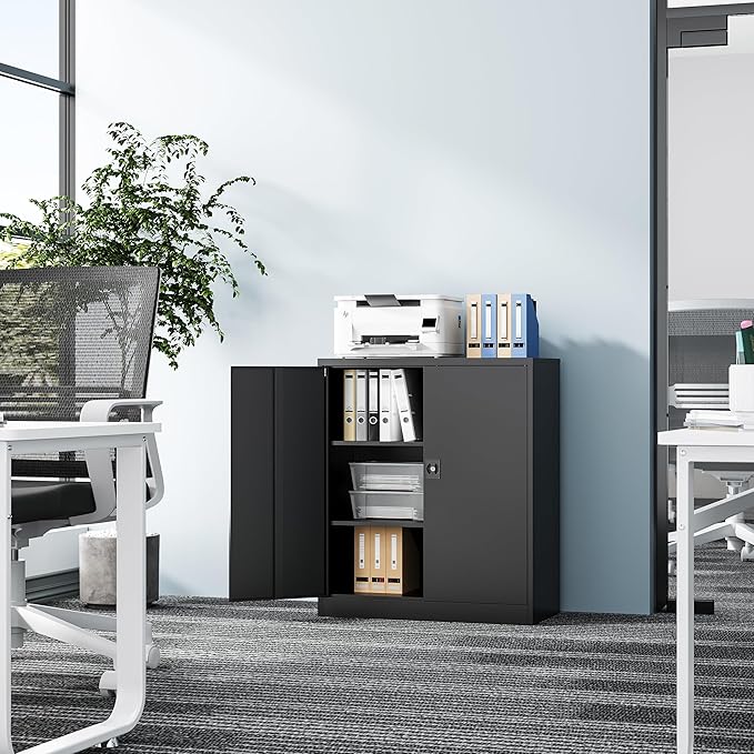 Metal Storage Cabinet-36” Tall Steel File Cabinets
