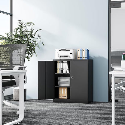 Metal Storage Cabinet-36” Tall Steel File Cabinets