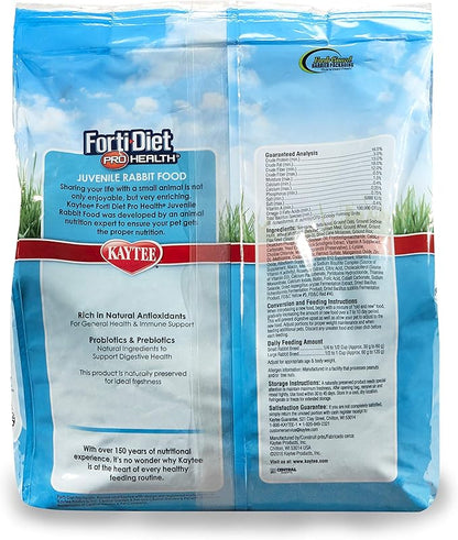 Kaytee Forti-Diet Pro Health Juvenile Rabbit Food 5lb