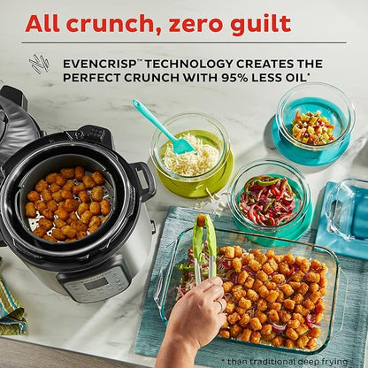 Instant Pot Duo Crisp 11-in-1 Air Fryer and Electric Pressure Cooker Combo