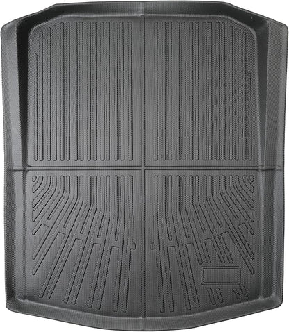 Yakitoko 3D TPE Car Trunk Cargo Liner Mat for Cadillac CT5 CT4 2020-2026 Custom Fit All-Weather Waterproof Floor Protection, Heavy Duty & Odorless
