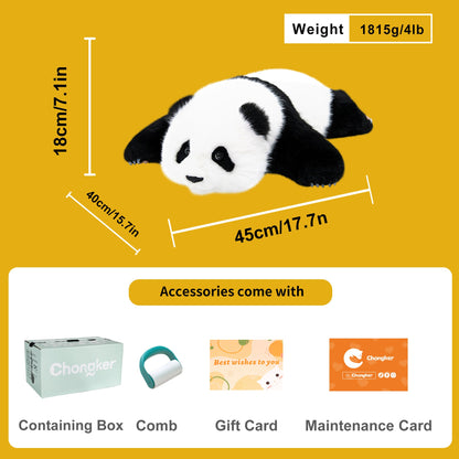 Menglan Panda Weighted – Ultra Realistic Collectible Toy