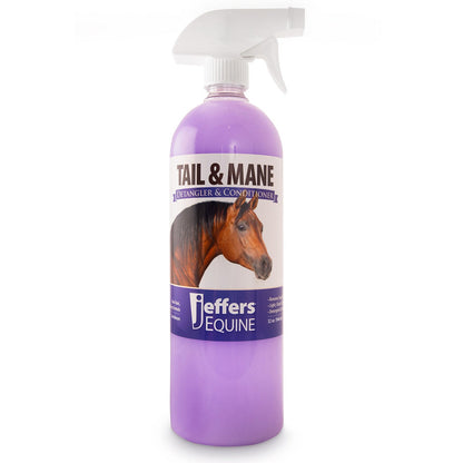 Jeffers Equine Tail & Mane Detangler and Conditioner for Horses