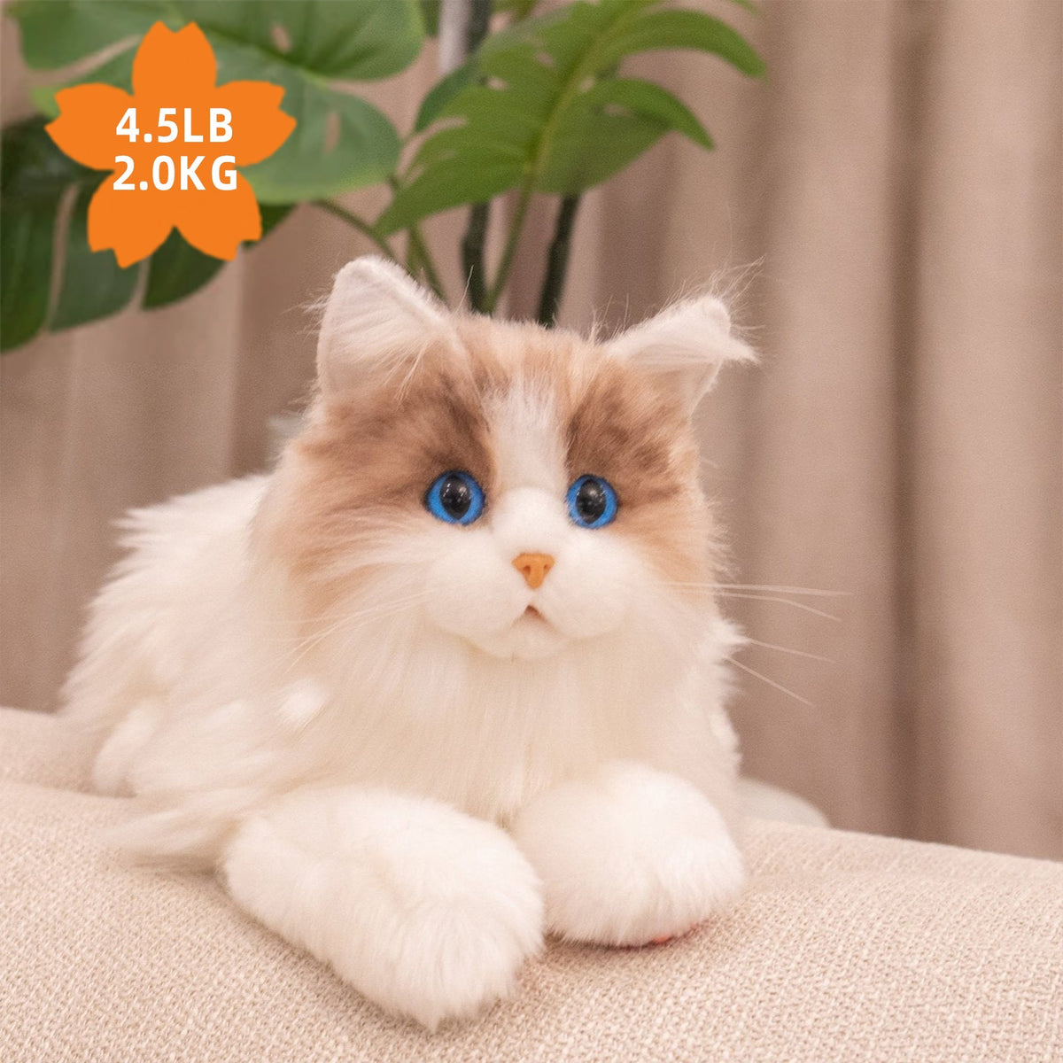 Ragdoll Weighted Plush – Realistic Cozy Calming Toy